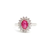 Anello Gilma Gioielleria  Donna in Oro Rubino 0.65 Ct ANOR-108-286 - ANOR-108-286